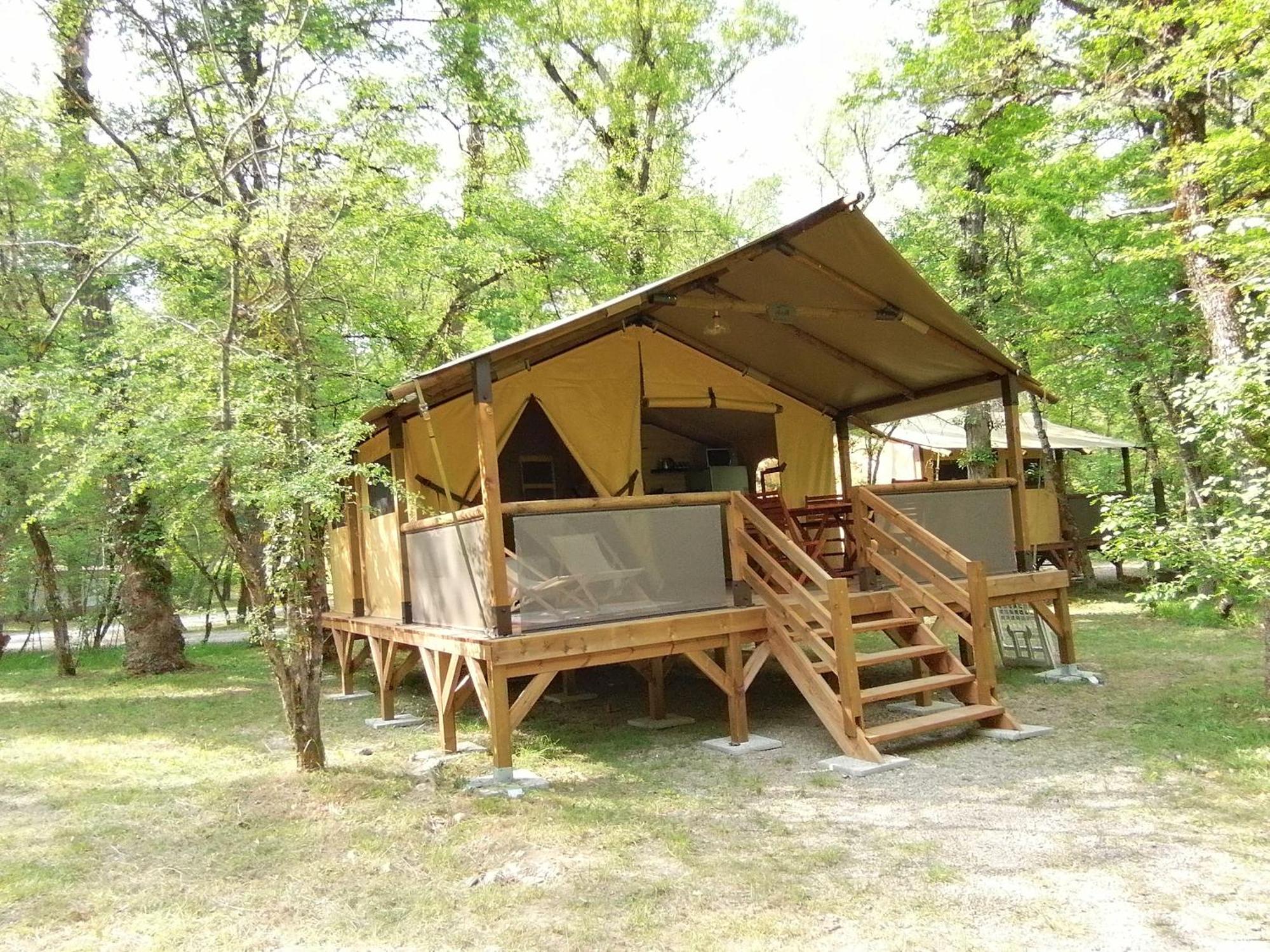Camping L'Ondine De Provence La Motte-Chalancon Exterior foto